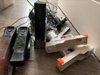 Wii met vele extra’s, Spelcomputers en Games, Ophalen, Zo goed als nieuw, Met 2 controllers, Met games