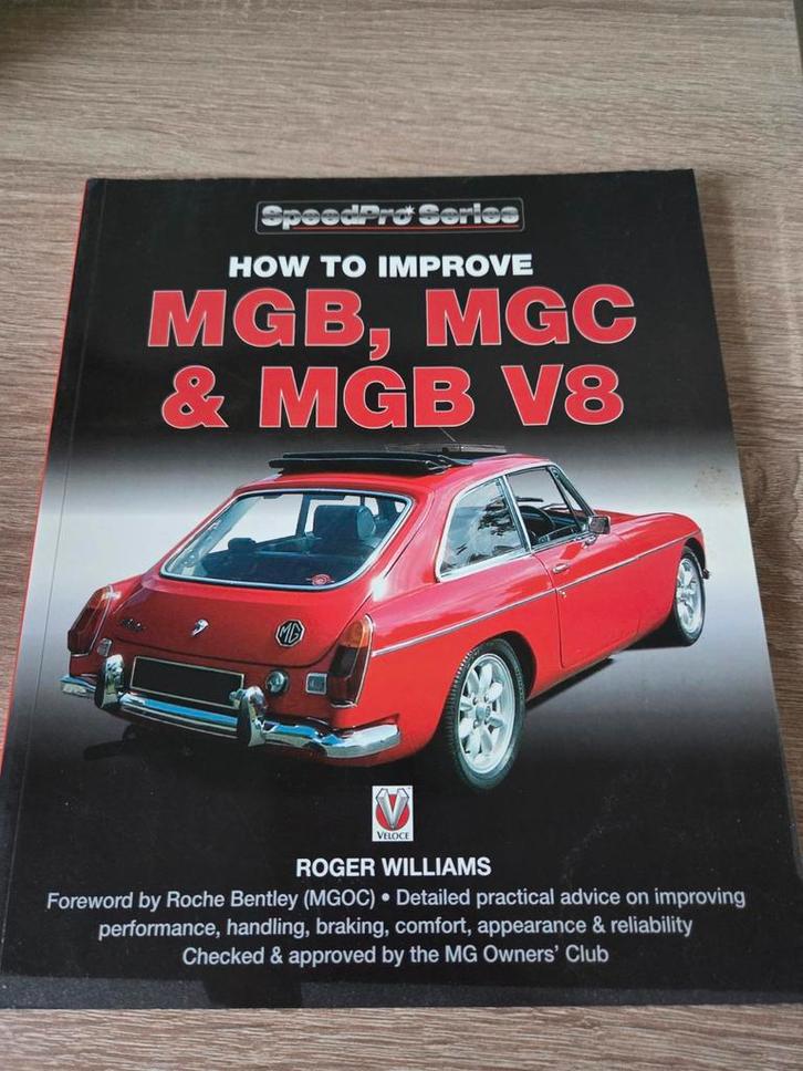 MGB, MGC & MGB V8 - How to Improve - Roger Williams, Boeken, Auto's | Boeken, Zo goed als nieuw, Overige merken, Ophalen of Verzenden
