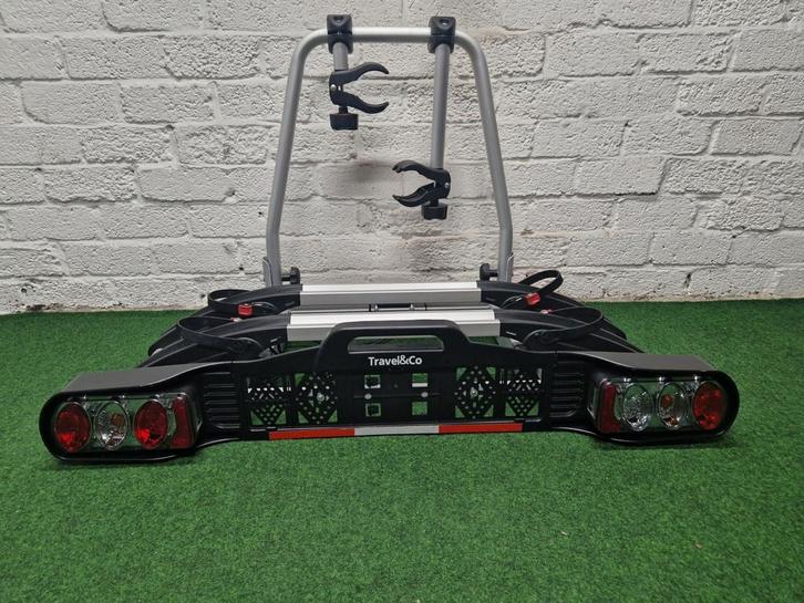 Nette Travel&Co ANWB fietsendrager 2 E-bikes 60KG kantelbaar, Auto diversen, Fietsendragers, Zo goed als nieuw, Trekhaakdrager