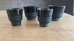 Nespresso touch zwarte kopjes, Ophalen of Verzenden, Gebruikt, Overige stijlen, Kop(pen) en/of Schotel(s)