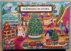 Gibsons Kerstpuzzel - Surprises in Store - 1000 stukjes, Ophalen of Verzenden, 500 t/m 1500 stukjes, Zo goed als nieuw, Legpuzzel