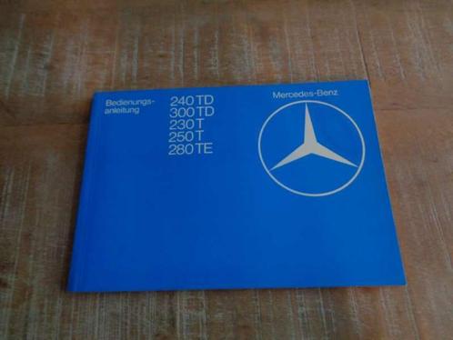 Mercedes W123 T-TE-TD Handleiding Instructieboek Origineel, Auto diversen, Handleidingen en Instructieboekjes, Verzenden