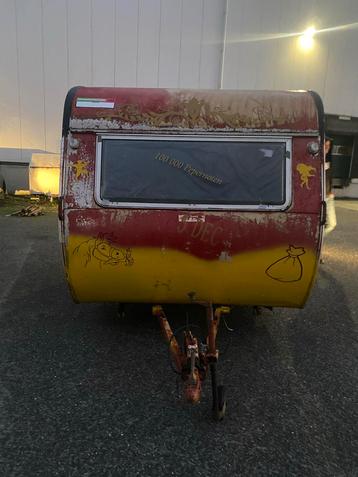 Leuke Festival Sleurhut / caravan beschikbaar voor biedingen