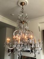 UNIEK MOOIE KRISTALLEN KROONLUCHTER - LUCHTER Flamant, Ophalen, Gielen, Zo goed als nieuw, Info@houseofcoco.nl
