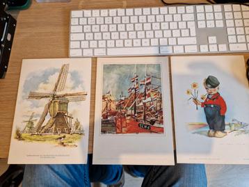 3 MENU KAARTEN HOLLAND AMERIKA LIJN 1966 beschikbaar voor biedingen