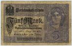 21-813 Duitsland 5 mark 1917, Postzegels en Munten, Bankbiljetten | Europa | Niet-Eurobiljetten, Verzenden, Duitsland, Los biljet