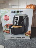 Kitchen hero airfryer 2,5 liter in nette staat, Airfryer, Gebruikt, Onbekend, Ophalen of Verzenden