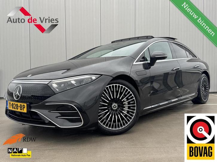Mercedes EQS 450+ AMG Line 108 kWh|NL-Auto|Navi|Panoramadak, Auto's, Mercedes-Benz, Bedrijf, Te koop, EQS, 360° camera, ABS, Adaptive Cruise Control