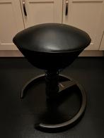 Swopper Aeris - zwart lederen ergonomische bureaustoel, Ophalen, Zwart, Zo goed als nieuw, Bureaukruk