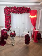 Bloemen Backdrop te huur, Hobby en Vrije tijd, Ophalen of Verzenden, Zo goed als nieuw, Geboorte of Huwelijk