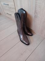 NIEUW!!! Manfield zilver metallic laarzen, Hoge laarzen, Overige kleuren, Nieuw, Ophalen of Verzenden