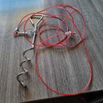 Hondenlijn met grondpen 4 meter, Dieren en Toebehoren, Ophalen of Verzenden, Zo goed als nieuw