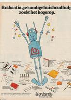 Retro reclame 1976 Brabantia trapkrukje keukenrolhouder, Verzenden, Overige typen