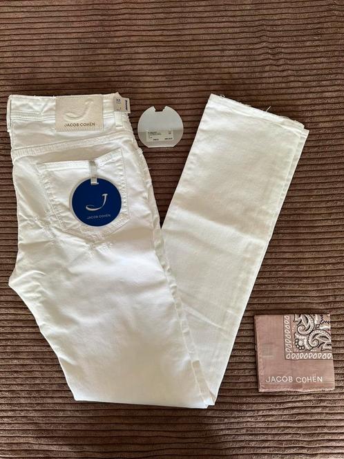 Jacob Cohën J688 Bianco Ottico damaged jeans mt 32, NIEUW, Kleding | Heren, Spijkerbroeken en Jeans, Nieuw, W32 (confectie 46) of kleiner