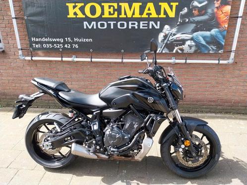 YAMAHA MT 07 ABS (bj 2021) A2 35 MT07  garantie banden nieuw, Motoren, Motoren | Yamaha, Bedrijf, Naked bike, meer dan 35 kW, 2 cilinders