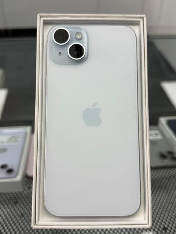 iPhone 15 Plus 128GB Blauw Zo Goed Als Nieuw GARANTIE beschikbaar voor biedingen