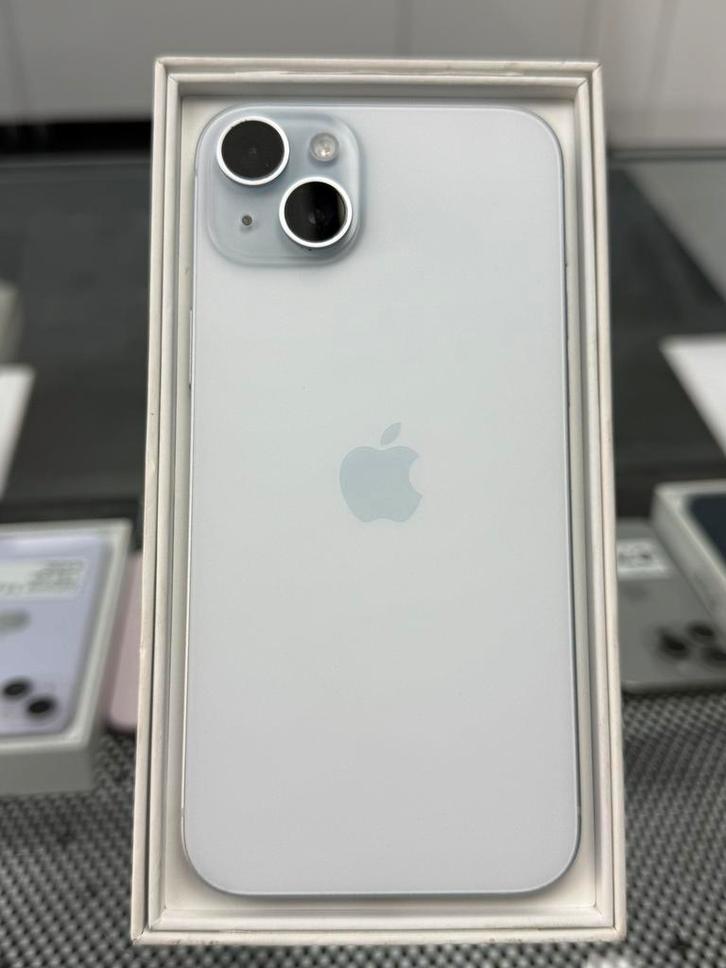 iPhone 15 Plus 128GB Blauw Zo Goed Als Nieuw GARANTIE, Telecommunicatie, Mobiele telefoons | Apple iPhone, Zo goed als nieuw, 128 GB