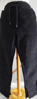 Zwarte corduroy broek maat 44/46, Ophalen of Verzenden, Nieuw, Maat 46 (S) of kleiner, Zwart