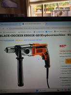 Klopboormachine van Black & Decker, Doe-het-zelf en Verbouw, Gereedschap | Boormachines, Ophalen of Verzenden, Boormachine, 600 watt of meer