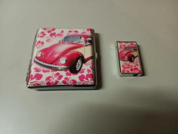 VW Kever Aansteker & Sigarettendoosje Set beschikbaar voor biedingen