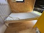 Wit IKEA MINNEN meegroeibed incl lattenbodem &meegroeimatras, Kinderen en Baby's, Kinderkamer | Bedden, Ophalen, Gebruikt, 70 tot 85 cm