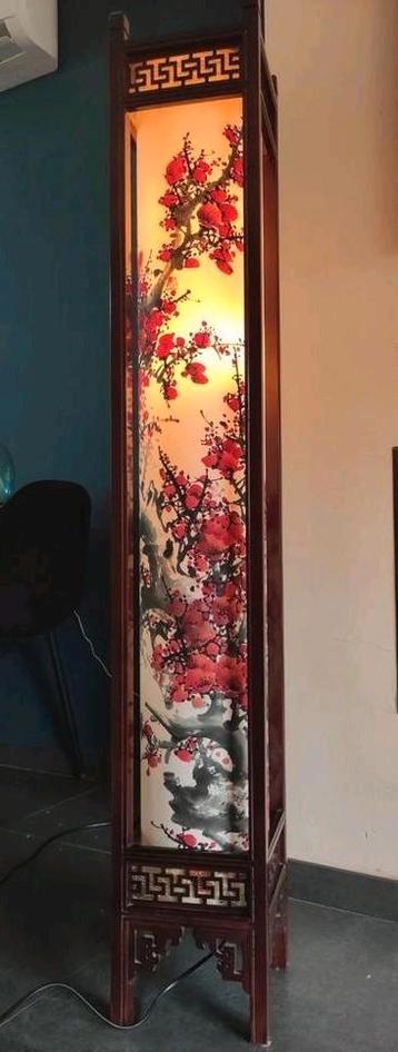 Staande vloerlamp oriental / oosterse stijl - cherry blossom beschikbaar voor biedingen