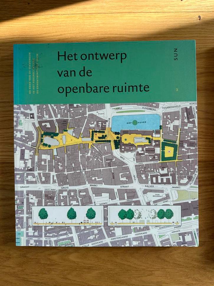 Het ontwerp van de openbare ruimte, Boeken, Kunst en Cultuur | Architectuur, Gelezen, Architectuur algemeen, Ophalen of Verzenden