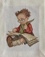 Borduurwerk, zijde, Hummel, lezen, vintage, Ophalen, Gebruikt, Handborduren, Overige typen
