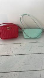 2 hand tassen, Sieraden, Tassen en Uiterlijk, Tassen | Damestassen, Ophalen, Zo goed als nieuw, Rood