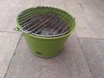 Tafel bbq, emmer groen, Ophalen of Verzenden, Zo goed als nieuw