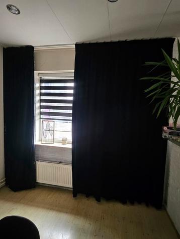 Luxe Velours Gordijnen 250cm x 150cm beschikbaar voor biedingen