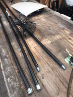 Schoorsteen veeg set, Ophalen, Gebruikt, Hout, Houtkachel