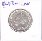 Zeldzame 1 gulden 1944 P b "doorloper" voor 495 euro***, Postzegels en Munten, 1 gulden, Zilver, Ophalen of Verzenden, Koningin Wilhelmina