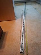 Verticale Jaloezieën aluminium lamellen incl. rail, Ophalen, Gebruikt, Wit, 200 cm of meer