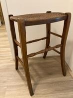 Antiek houten krukje, Ophalen, Gebruikt, Hout