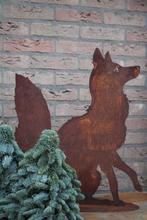 vos op staander staal roest, Tuin en Terras, Ophalen, Overige typen, Nieuw, Nvt