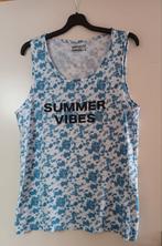 Heren shirt/singlet/top. Maat XL. 100% katoen. Zgan., Ophalen of Verzenden, Zo goed als nieuw, Maat 56/58 (XL), Wit