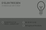 Uw vakman: D'elektricien staat voor u klaar, Ophalen of Verzenden