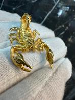18K GOUDEN SCHORPIOEN HANGER, Sieraden, Tassen en Uiterlijk, Ringen, Nieuw, Ophalen of Verzenden, Dame of Heer, Goud