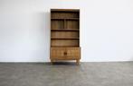 brutalist boekenkast | wandkast | eiken | jaren 60 | Deens, ., ., Eikenhout, 150 tot 200 cm