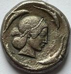 Sicilië zeer zeldzame tetradrachme ZJ!, Ophalen of Verzenden, Overige landen, Losse munt, Zilver