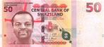 Swaziland 50 Emalangeni 2010 Unc pn 38a, Los biljet, Ophalen of Verzenden, Overige landen