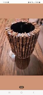Mooie schelpen vaas, Ophalen, Overige kleuren, Minder dan 50 cm, Glas