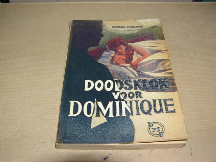 Stephen Marlowe-Doodsklok voor Dominique (UMC Real 213), Boeken, Detectives, Gelezen, Ophalen of Verzenden