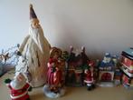kerst - vintage - kerstman - huisjes - standaard etc, Verzenden, Zo goed als nieuw