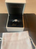 Pandora zilvere ring met hart mt 54, Sieraden, Tassen en Uiterlijk, Ringen, 20 of groter, Ophalen of Verzenden, Dame, Zo goed als nieuw