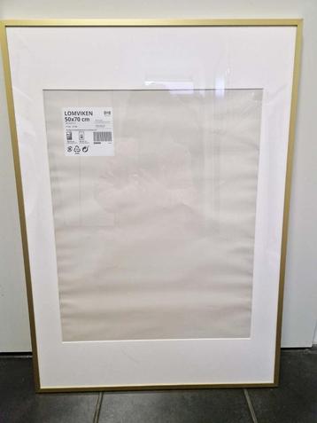 LOMVIKEN IKEA Fotolijst Goudkleur Nieuw beschikbaar voor biedingen