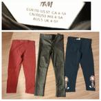 7 broeken .Spijker en joggingbroeken leggings maat 110, Ophalen of Verzenden
