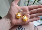 Oorbellen Hangertjes Knopjes Psyduck Pokemon, Sieraden, Tassen en Uiterlijk, Oorbellen, Overige materialen, Nieuw, Ophalen of Verzenden