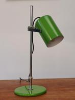 Groene vintage tafellamp, Ophalen, Gebruikt, 50 tot 75 cm